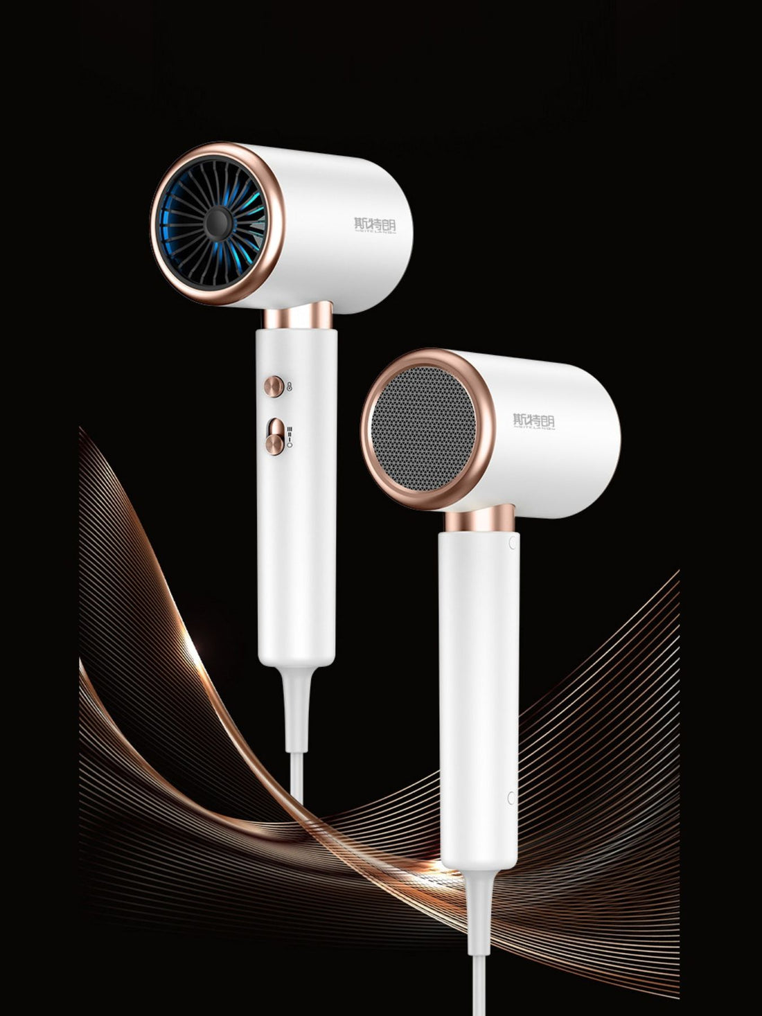 Ionic UltraCare Pro Hair Dryer - Sleek, Smooth, Salon Results - cas7m