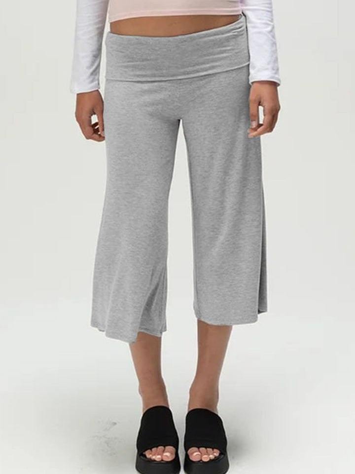 Wide Leg Capris - cas7m