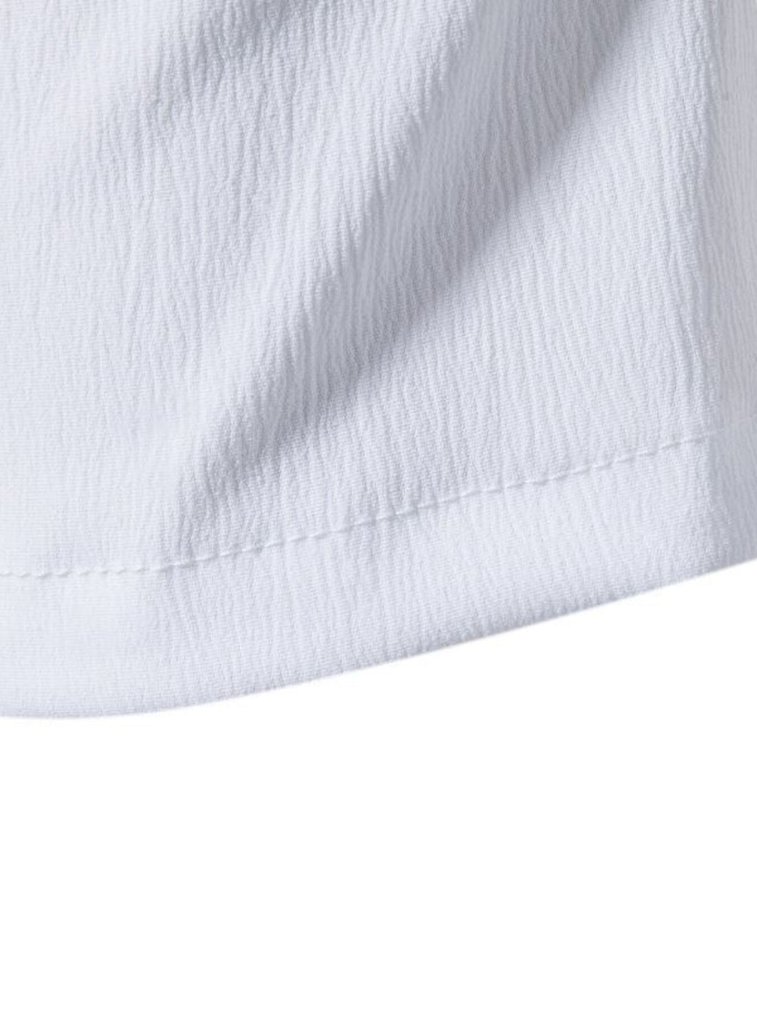 Men's Plus Size Button Detail Short Sleeve Shirt - cas7m