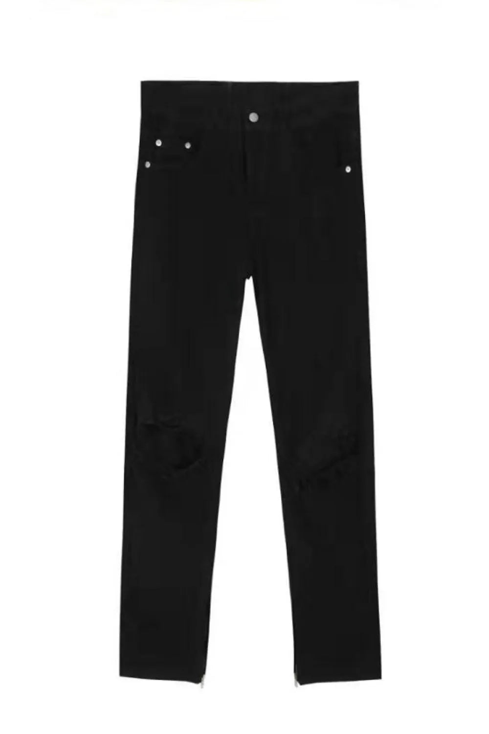 Men's Distressed Skinny Jeans - cas7m
