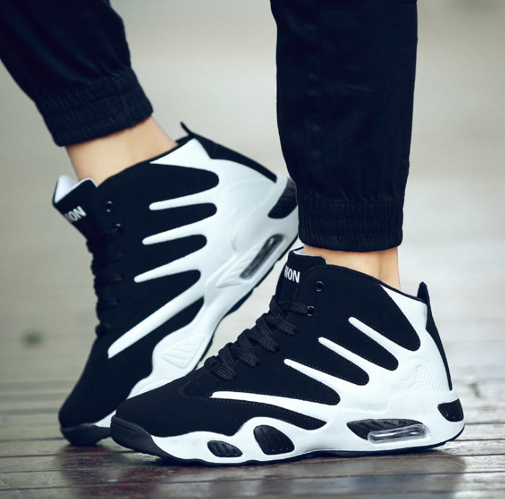 Men Air Cushion Basketball Shoes Wear-resistant Sneakers For Men Hommel Basketball Boots Sneakers Men - cas7m