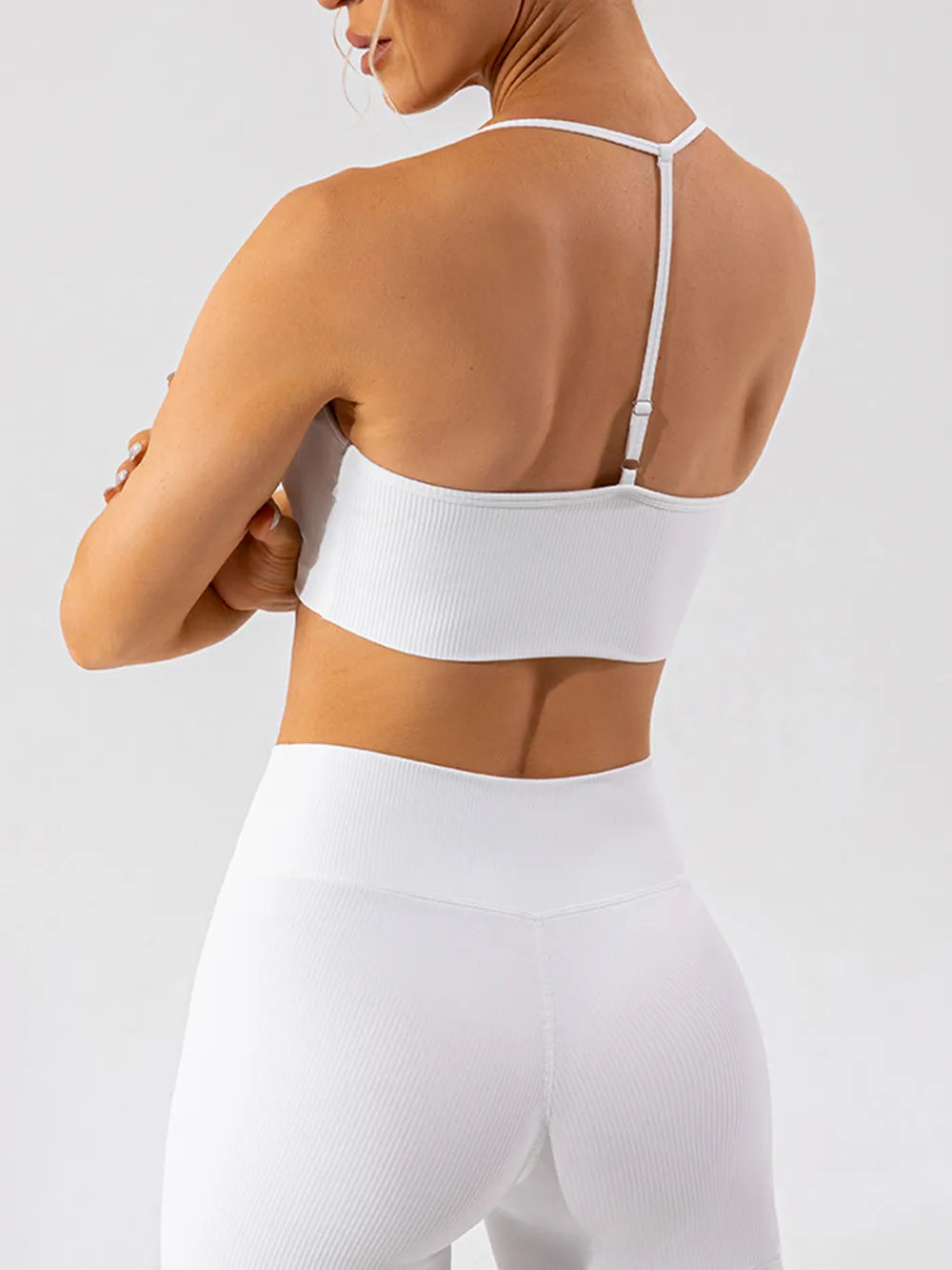 Spaghetti Strap Active Bra - cas7m