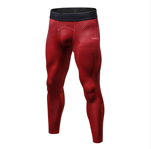 Men's 3D Printed Quick-Dry Fitness Running Pants - cas7m