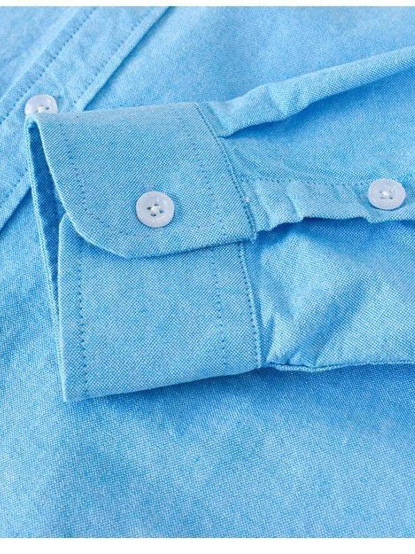 Men's Button Up Long Sleeve Shirt - cas7m