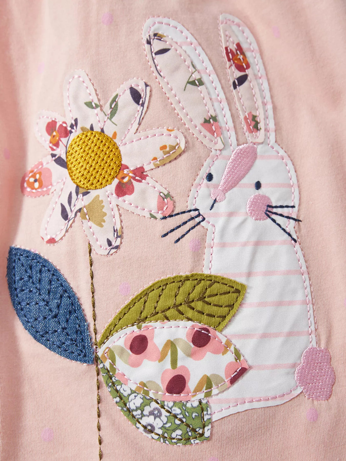 Children's Floral Short Sleeve Dress - cas7m