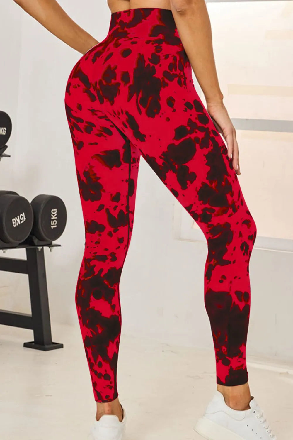 Basic Stretch Nylon-Spandex Leggings - Comfort Fit - cas7m
