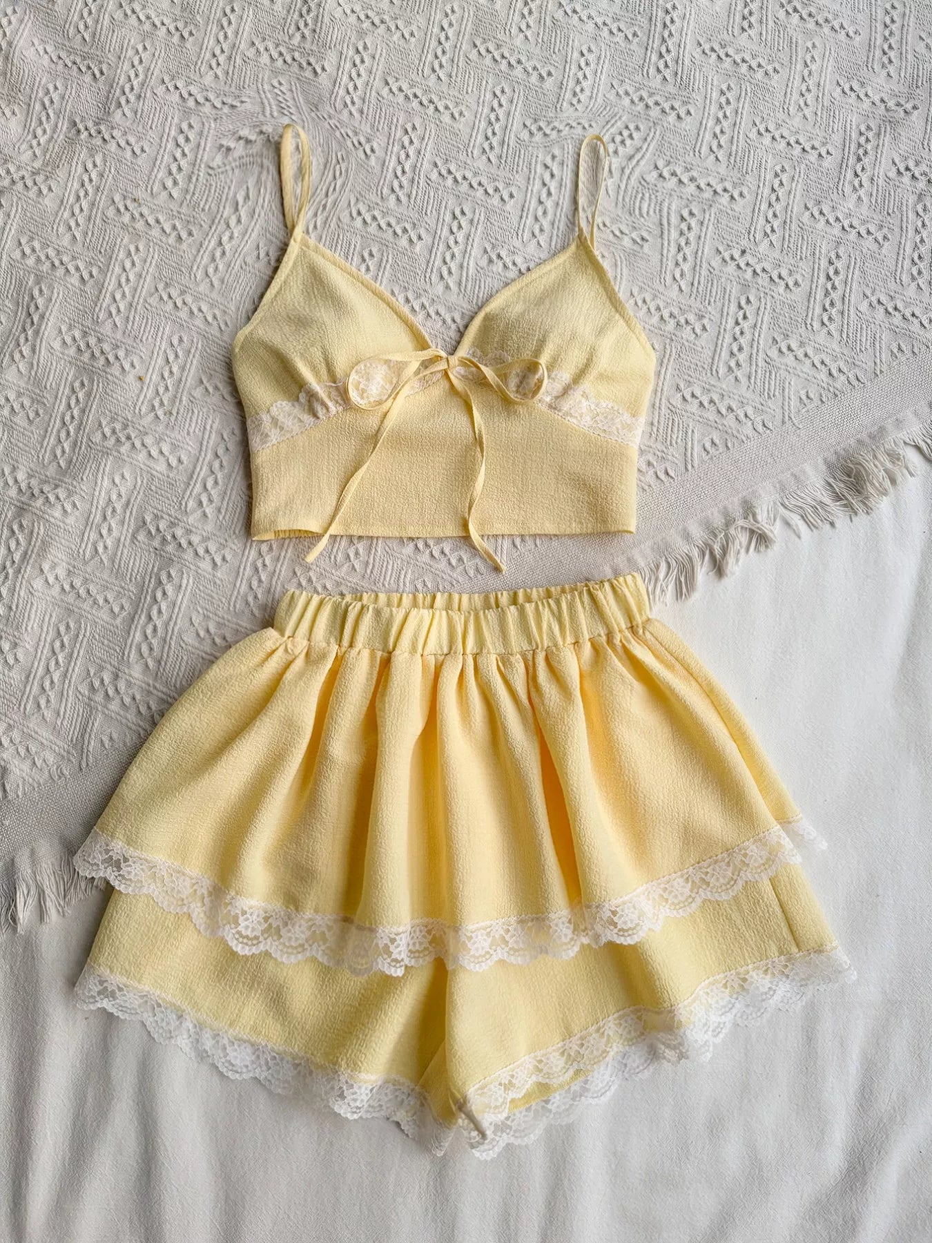 Smocked Cami and Skirt Set - cas7m