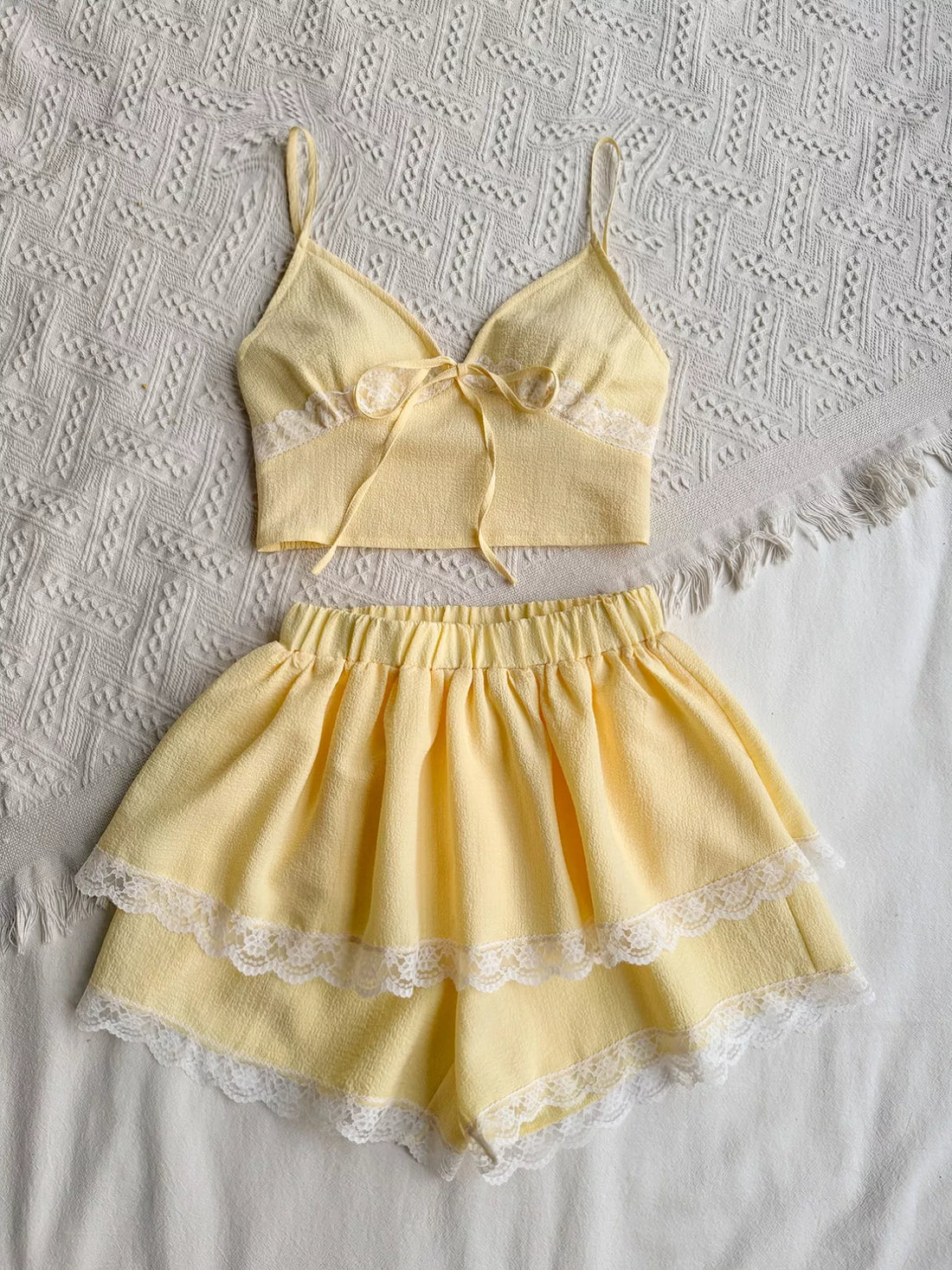 Smocked Cami and Skirt Set - cas7m