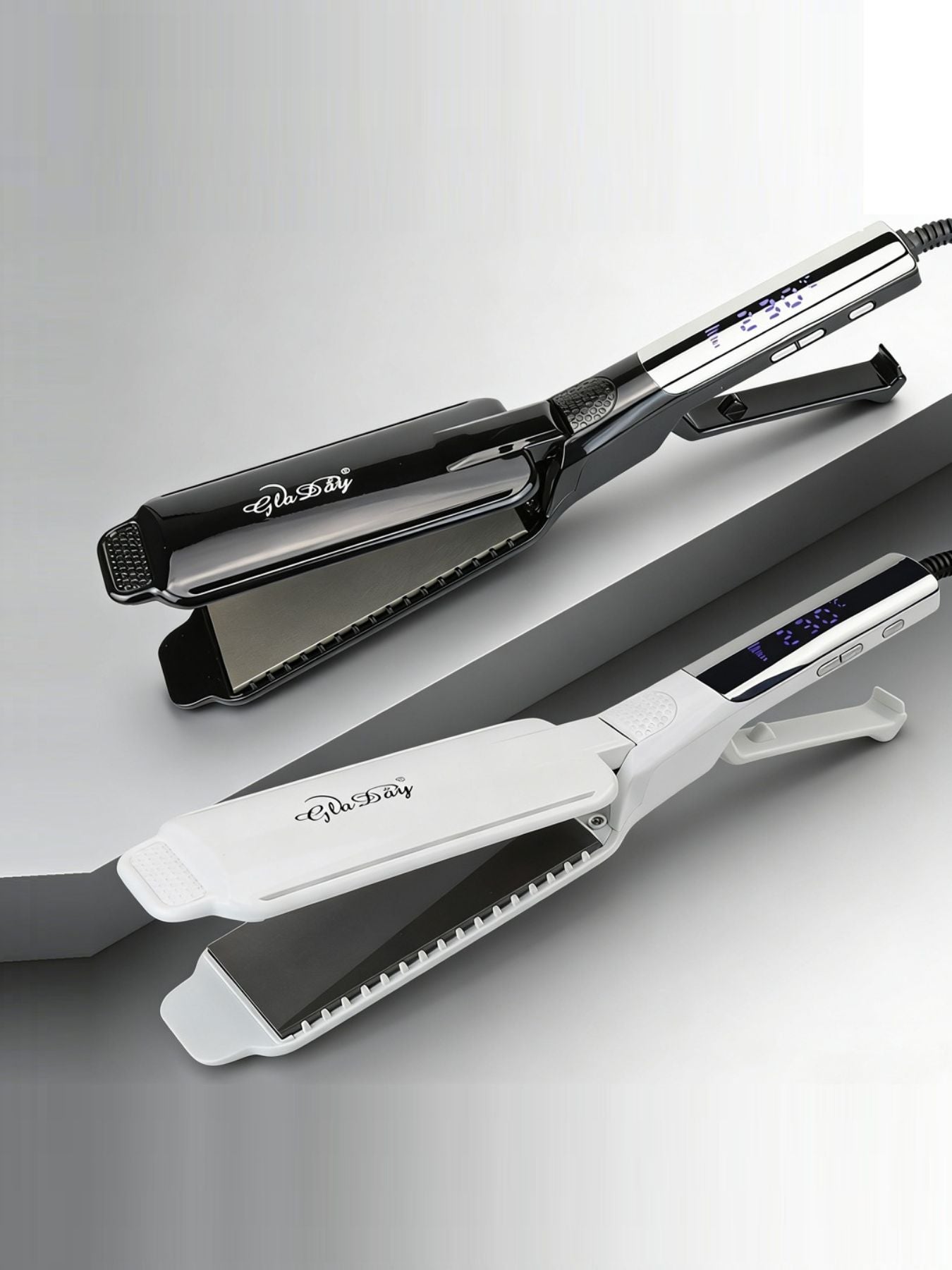 Pro Ceramic Tourmaline Hair Straightener - Salon Finish - cas7m
