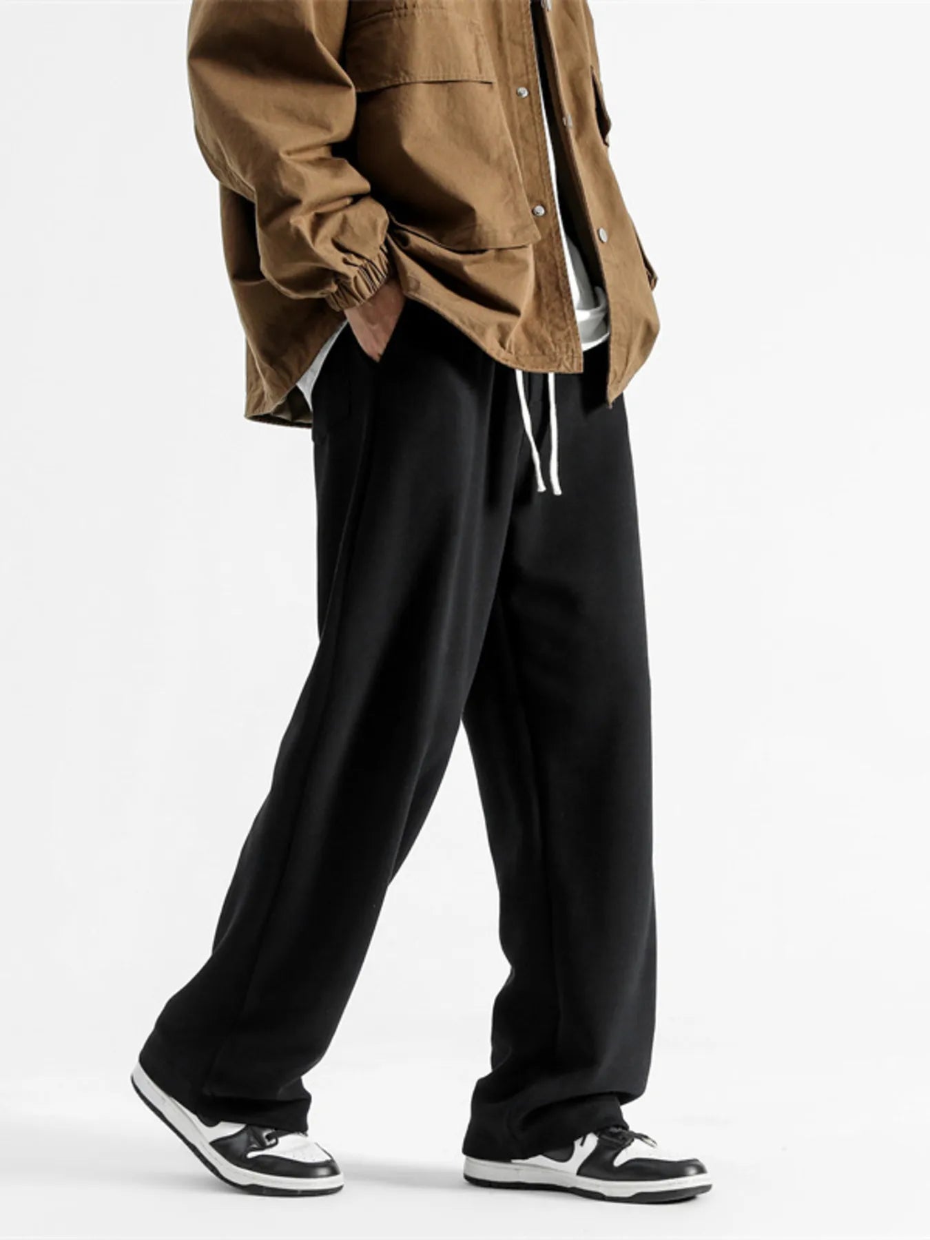 Men's Full Size Casual Loose Fit Sweatpants Plus Size - cas7m