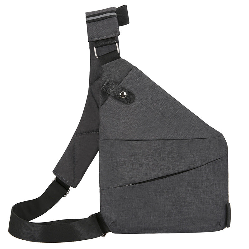 Men's Multifunctional Shoulder Bags Sports Chest Pack Bags - cas7m