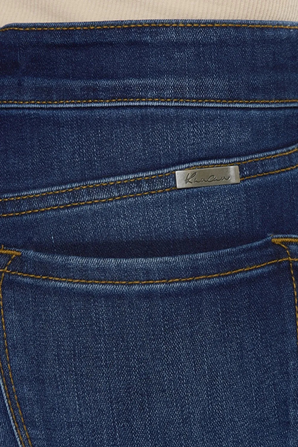 Kancan Mid Rise Gradient Skinny Jeans - cas7m