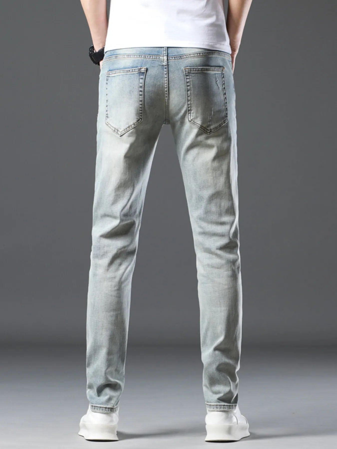 Men's Wash Slim Fit Jeans - cas7m