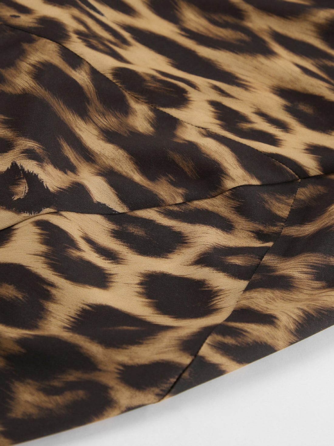 Leopard Print Bodycon Maxi Skirt - cas7m