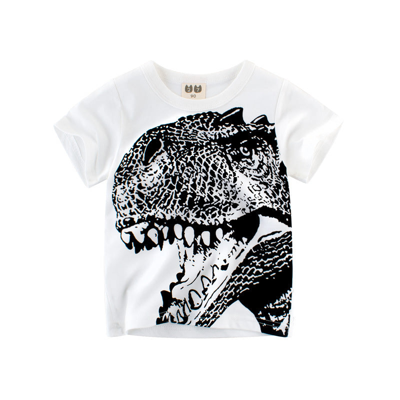 Summer Children's Short Sleeve T Shirt For Boys - cas7m