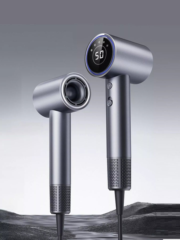 Negative Ions Rapid-Dry Hair Dryer: Speed, Shine & Style - cas7m