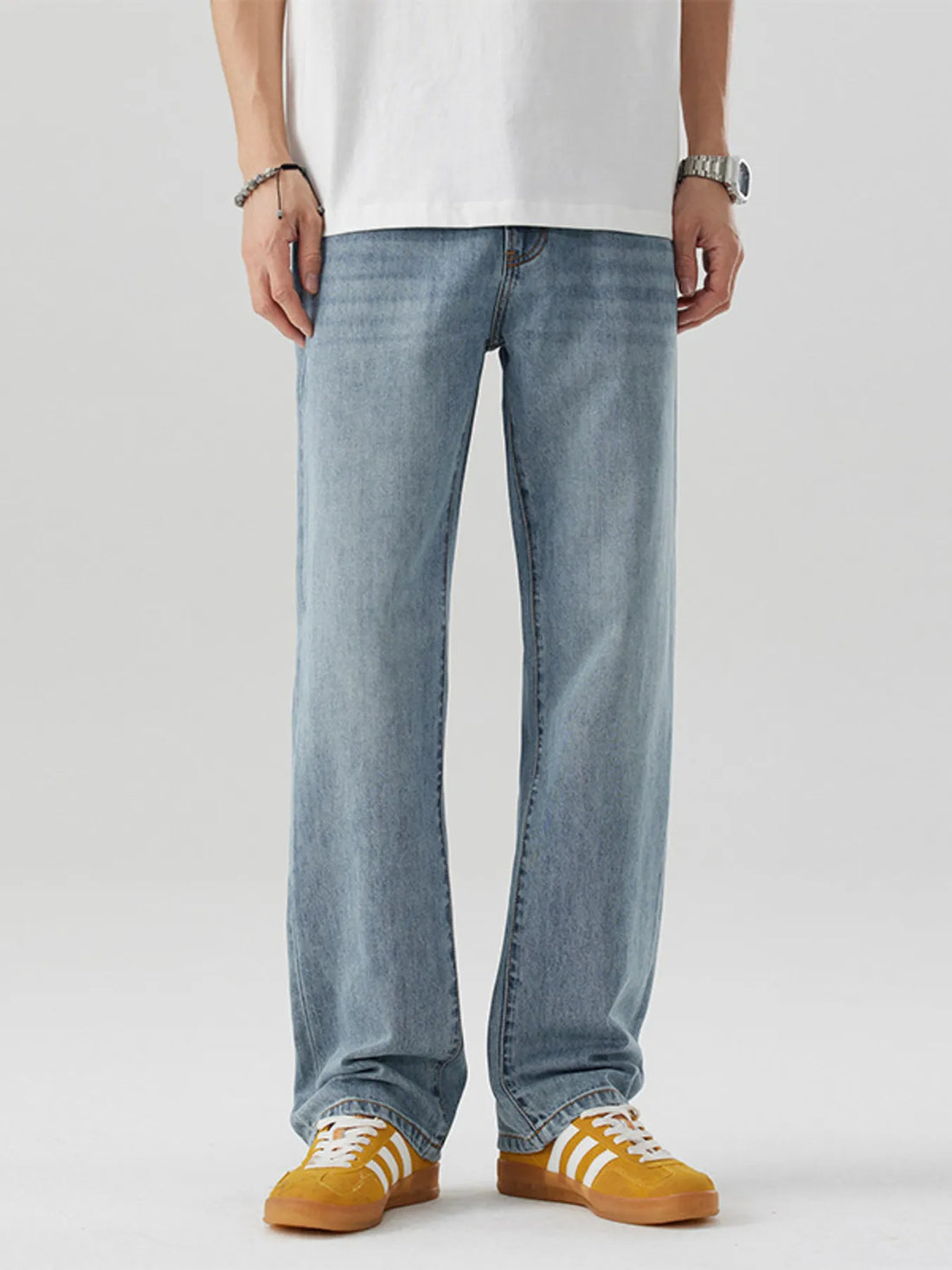 Men's Wash Relaxed Fit Jeans - cas7m