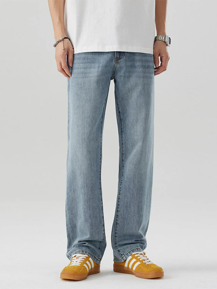 Men's Wash Relaxed Fit Jeans - cas7m