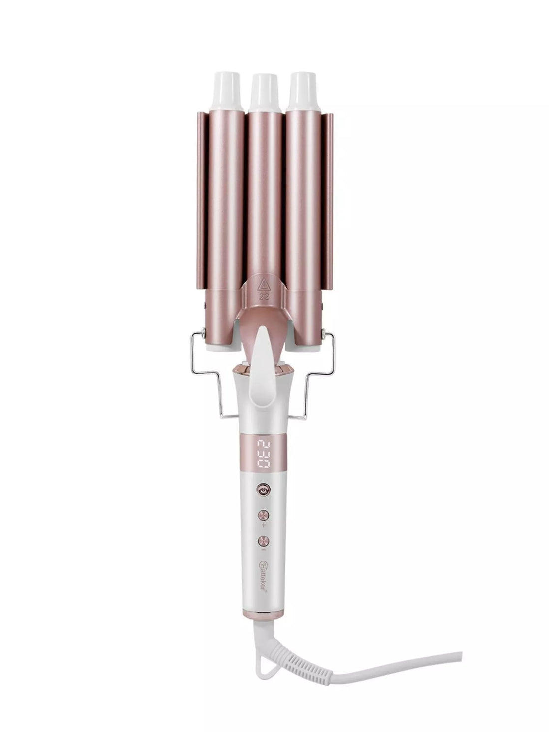 Effortless Glam Wave 3-Barrel Curling Iron - cas7m