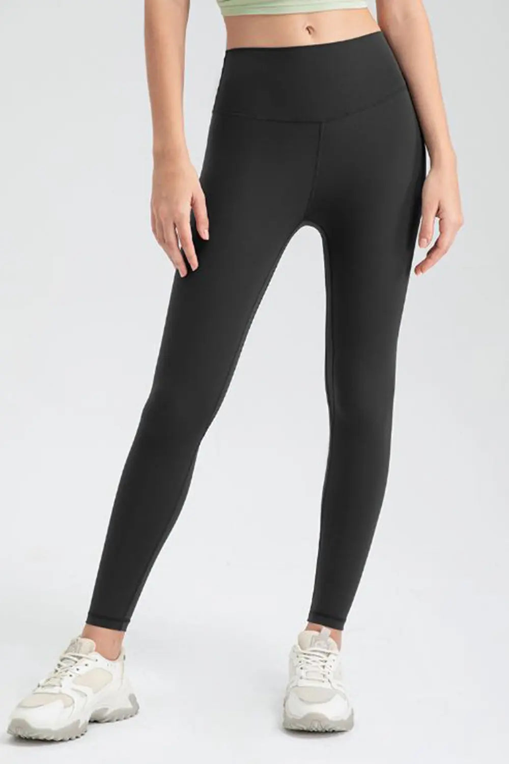 Ultra-Stretch Basic Leggings - High Comfort Nylon Blend - cas7m