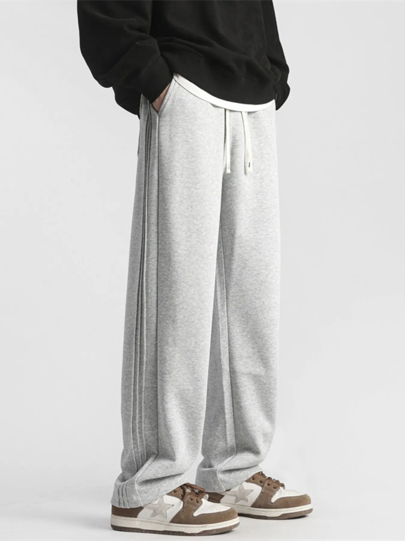 Men's Full Size Casual Loose-Fit Sweatpants Plus Size - cas7m