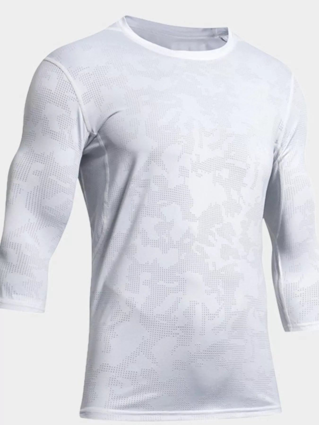Men's Breathable Round Neck Active T-Shirt - cas7m