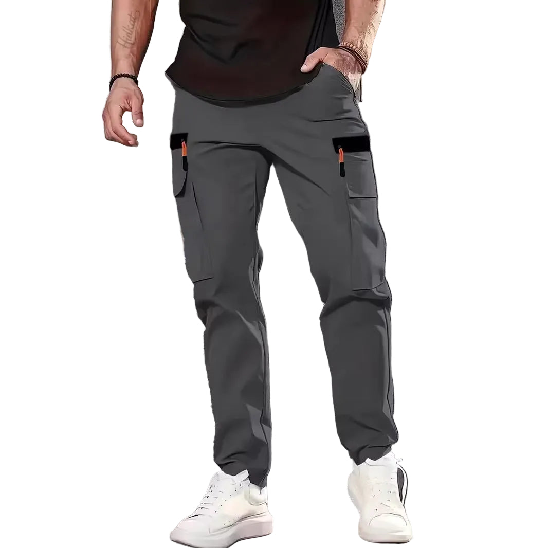 Mens Loose-fit Workwear Long Pants - cas7m