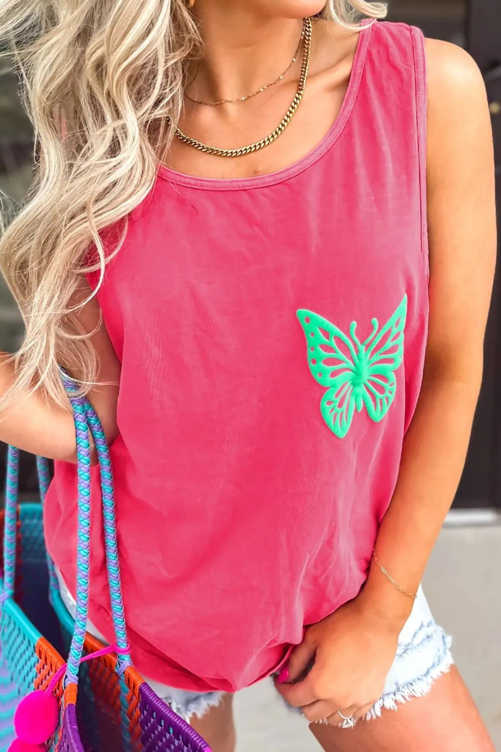 Round Neck Tank Top - cas7m