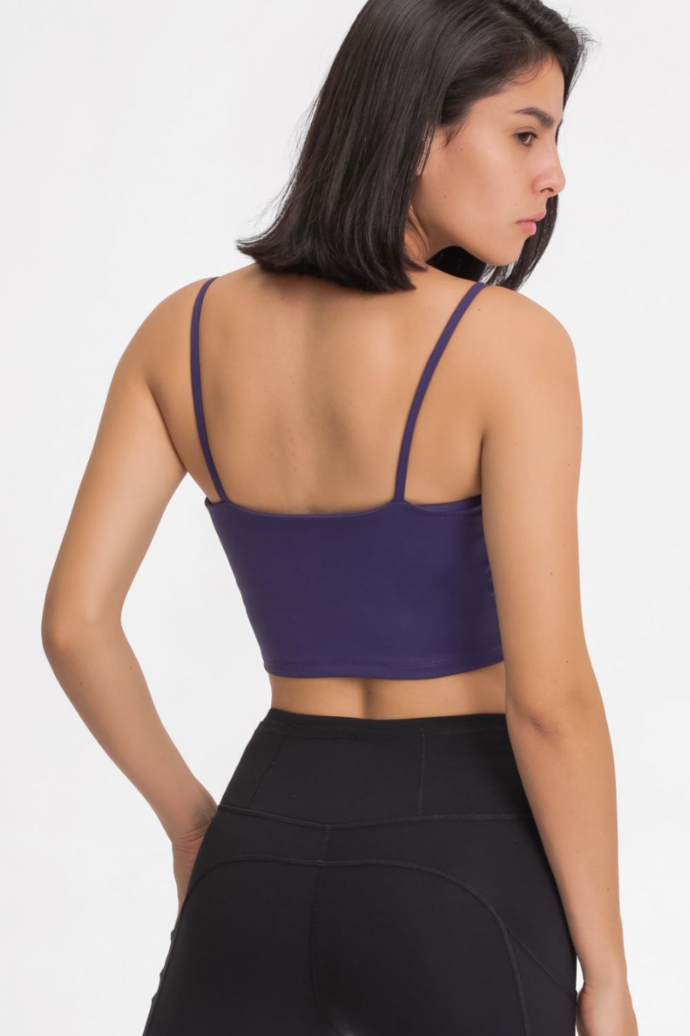 Millennia Feel Like Skin Scoop Neck Sports Cami - cas7m