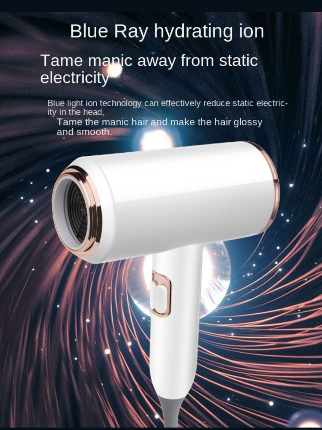 Quick-Drying & Hair Care Household Hair Dryer - cas7m
