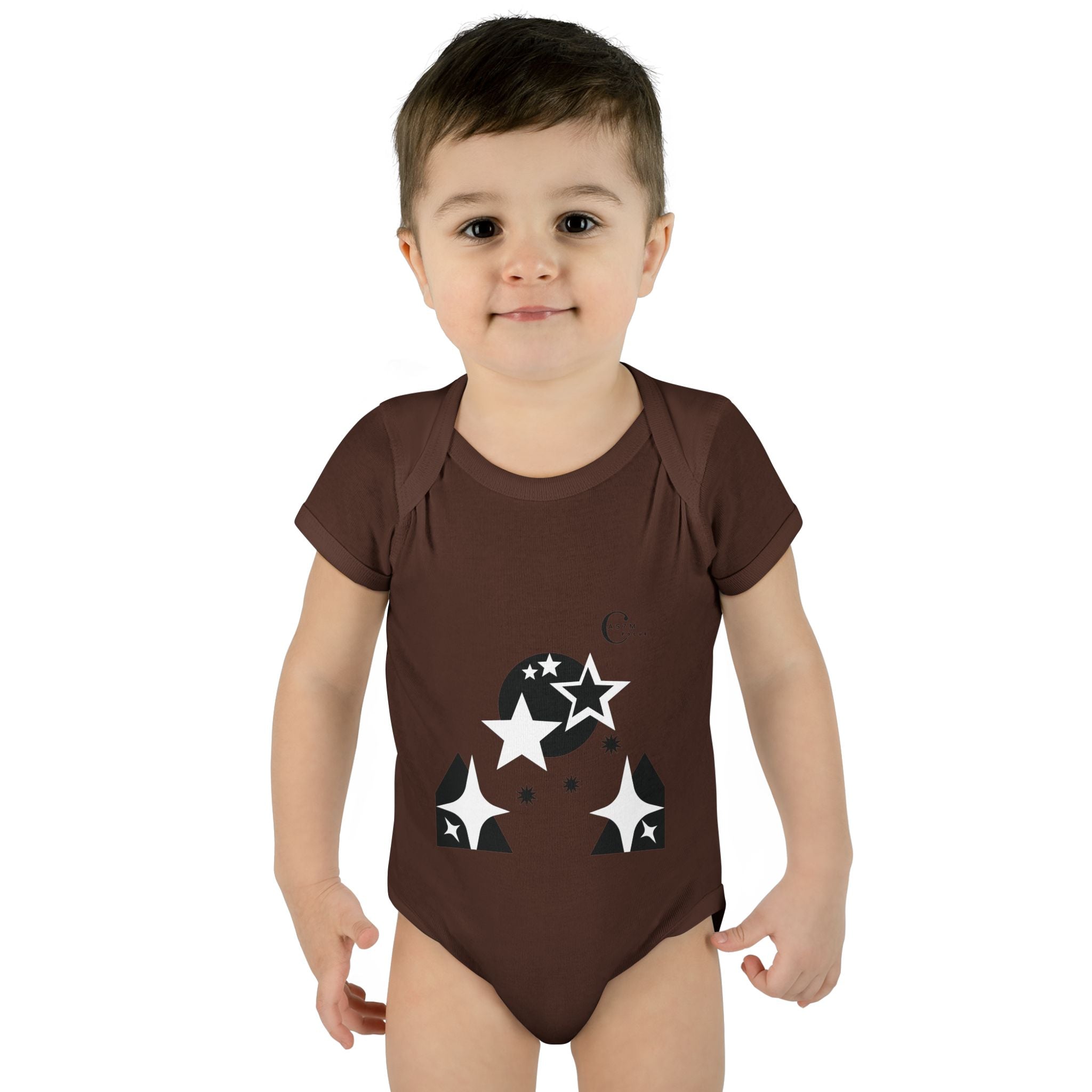 Infant Baby Rib Bodysuit - cas7m