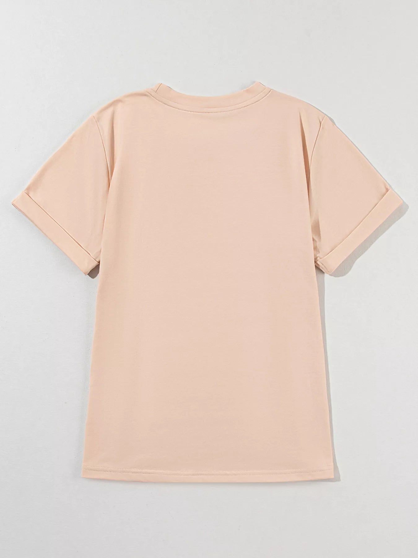 Flying Mallard Sequin Patched Short Sleeve Tee - cas7m