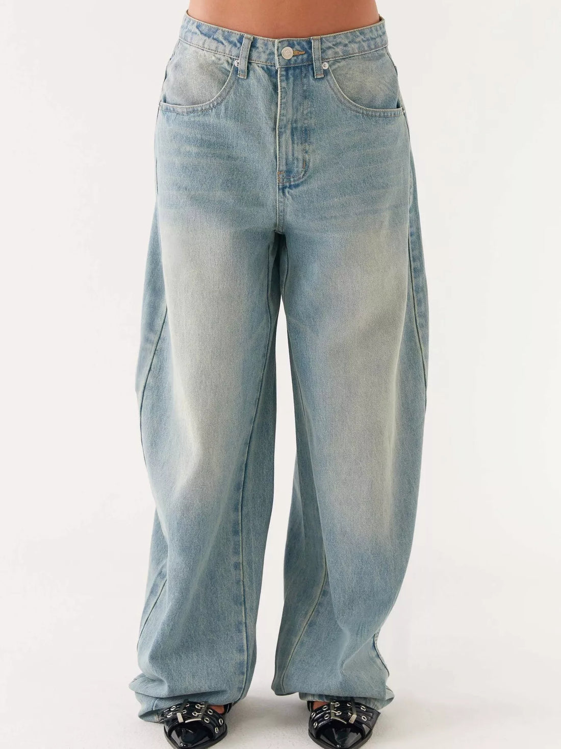 Button Up Denim Jacket and Jeans Set - cas7m