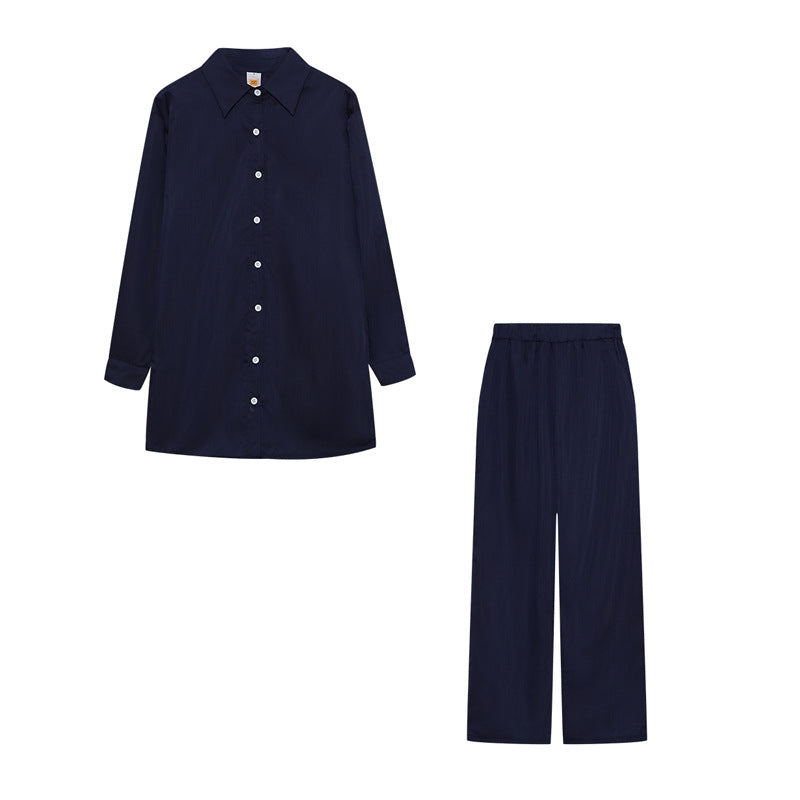 European And American Style Women Shirt Blouse And Pants - cas7m
