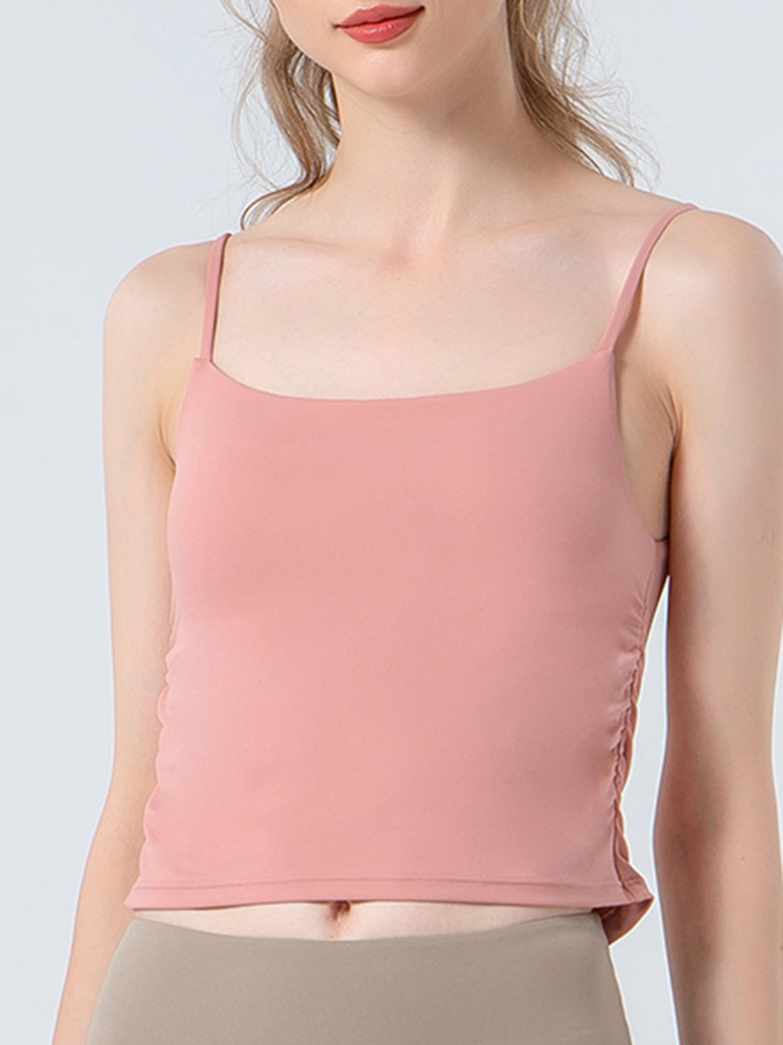 Ruched Sports Cami - cas7m
