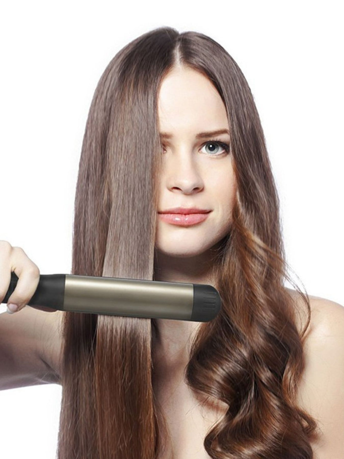 RapidGlow Salon-Quality Hair Straightener - cas7m