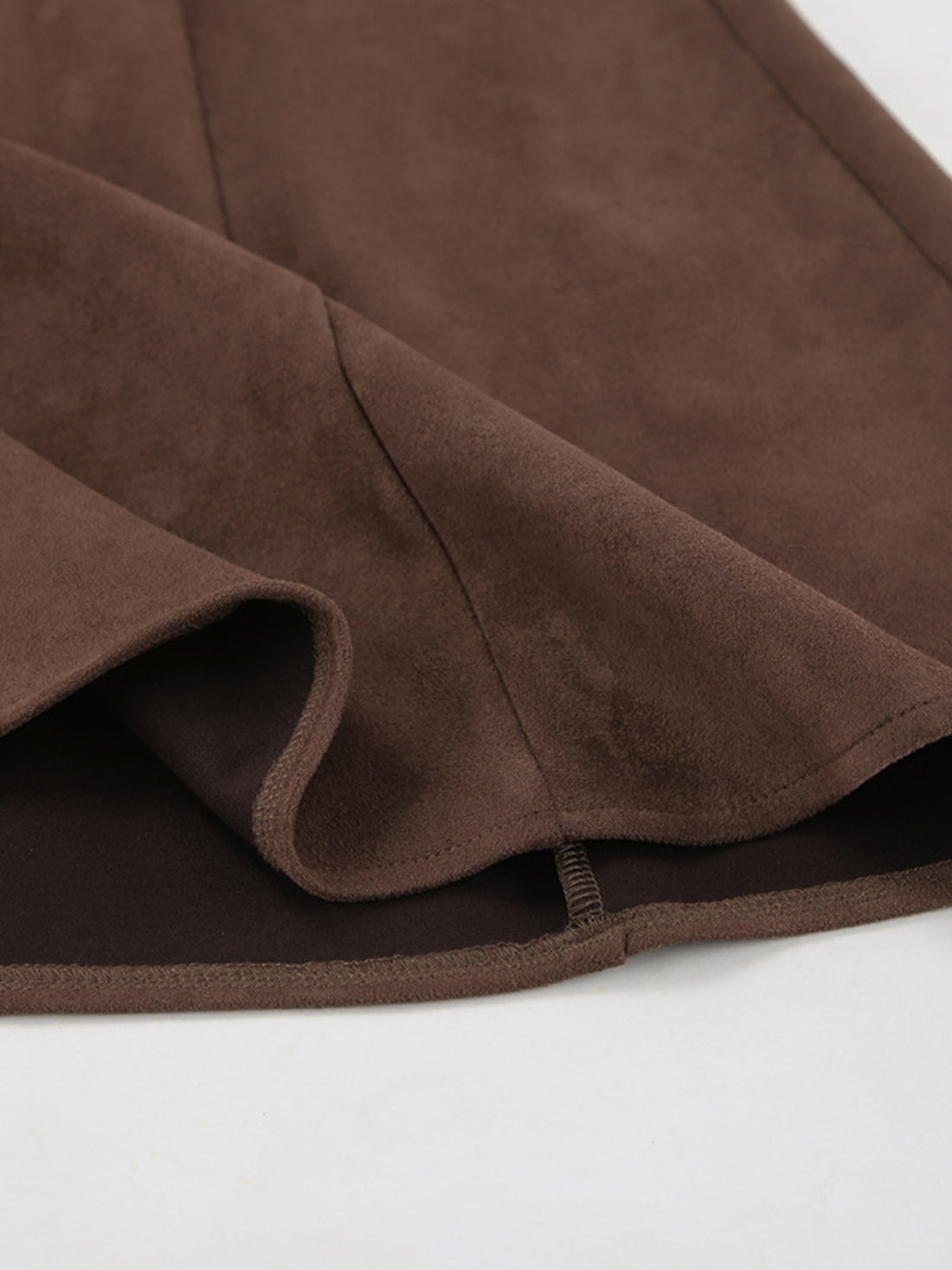 Suede Midi Skirt - cas7m
