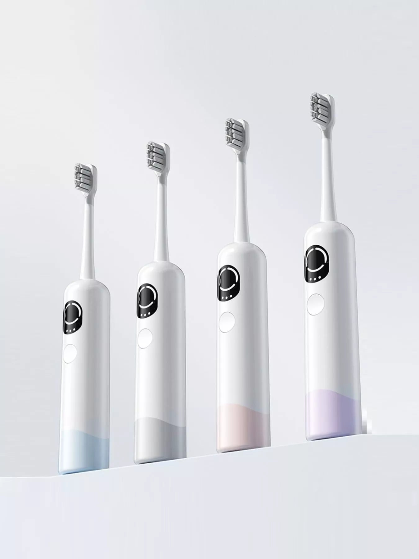 Smart Electric Toothbrush: Sleek, Portable, High-Tech Cleaning - cas7m