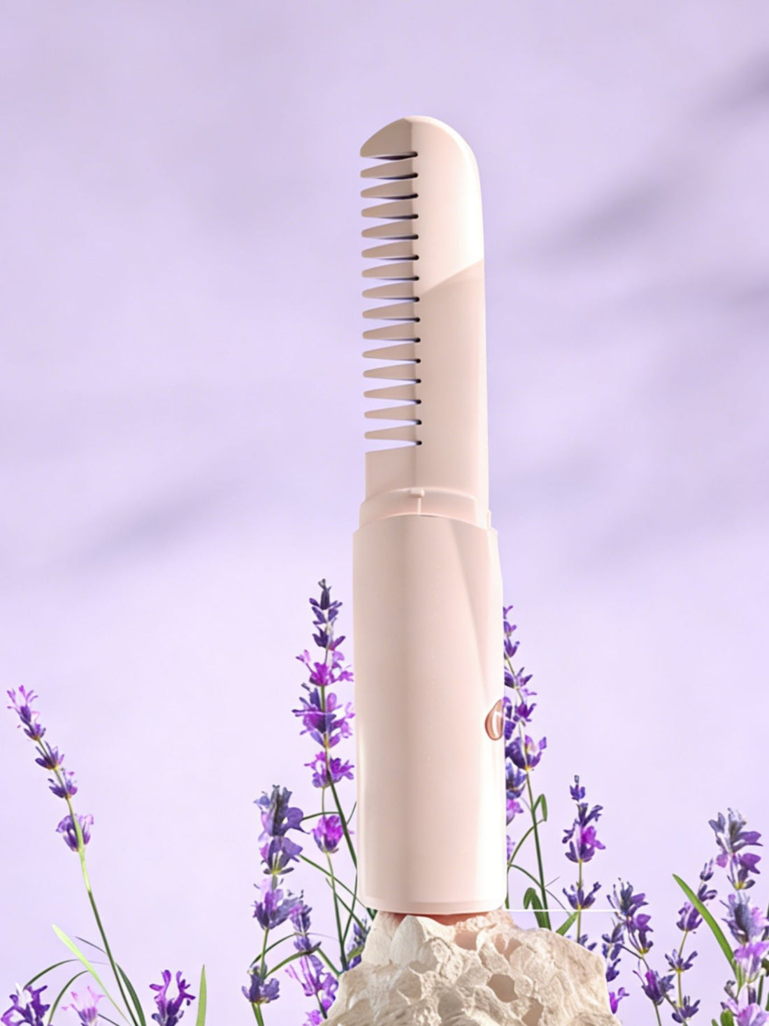 Portable Heated Straightening Comb: Quick, Sleek, Frizz-Free Hair - cas7m