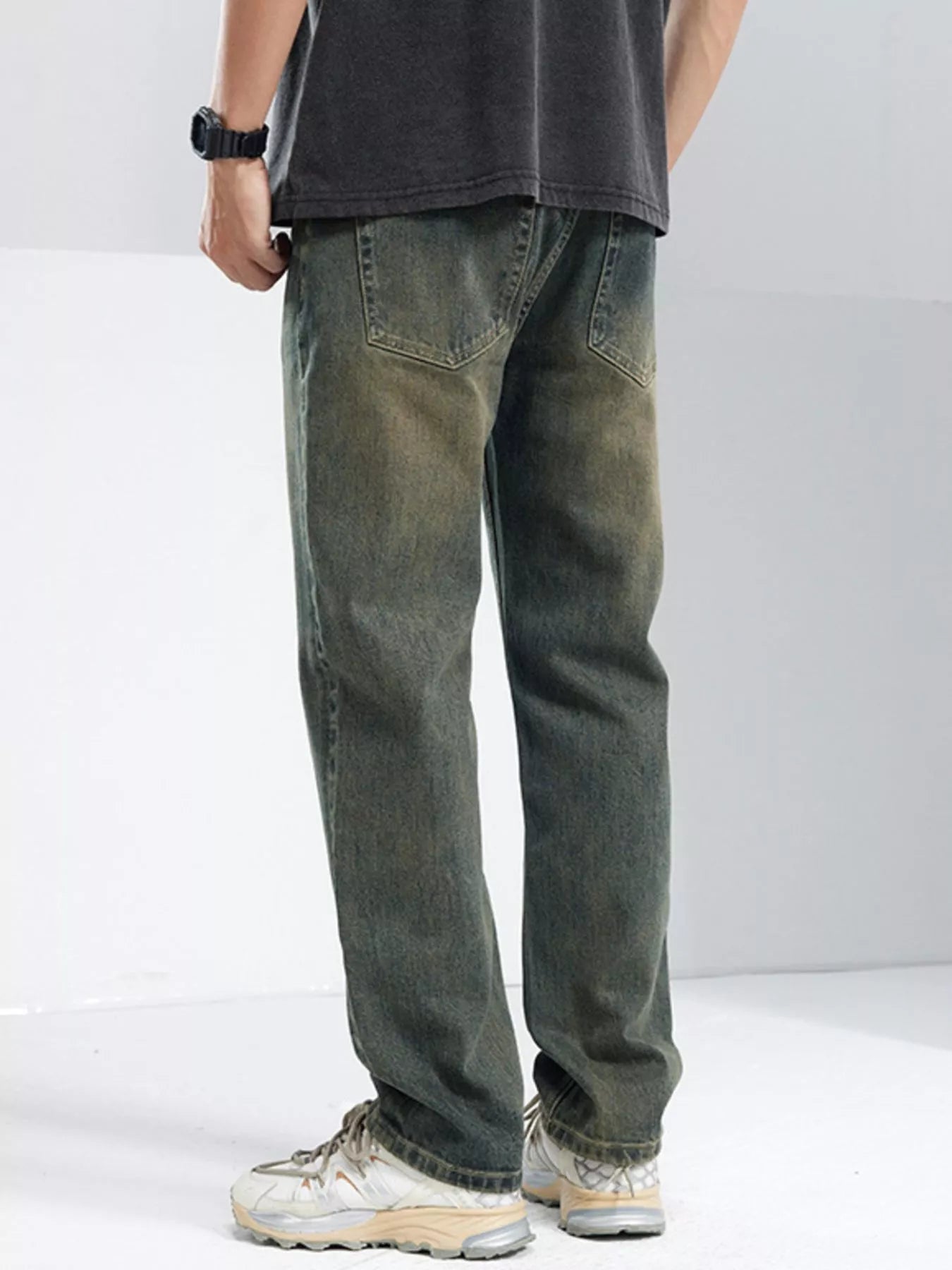 Men's Relaxed Fit Jeans - cas7m