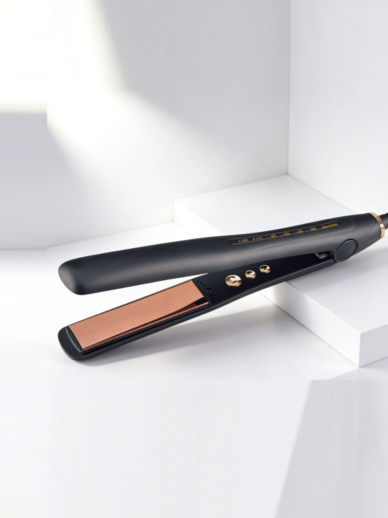 Instant Heat Salon-Smooth Hair Straightener - cas7m