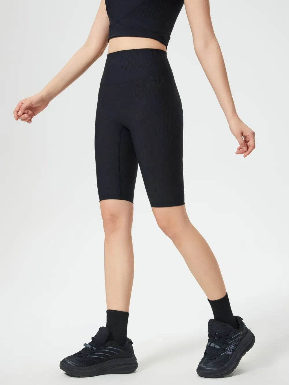 Essential High-Stretch Nylon-Spandex Shorts - cas7m