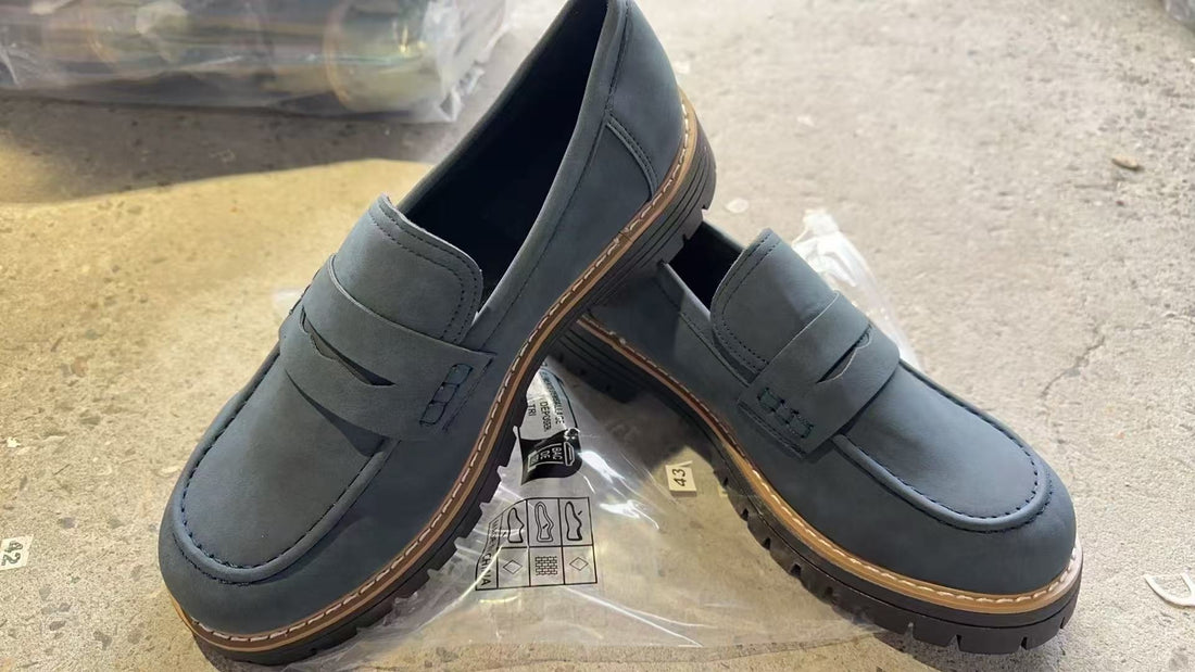 Fashion Flat Shoes Casual Matte British Style Women's Shoes - cas7m