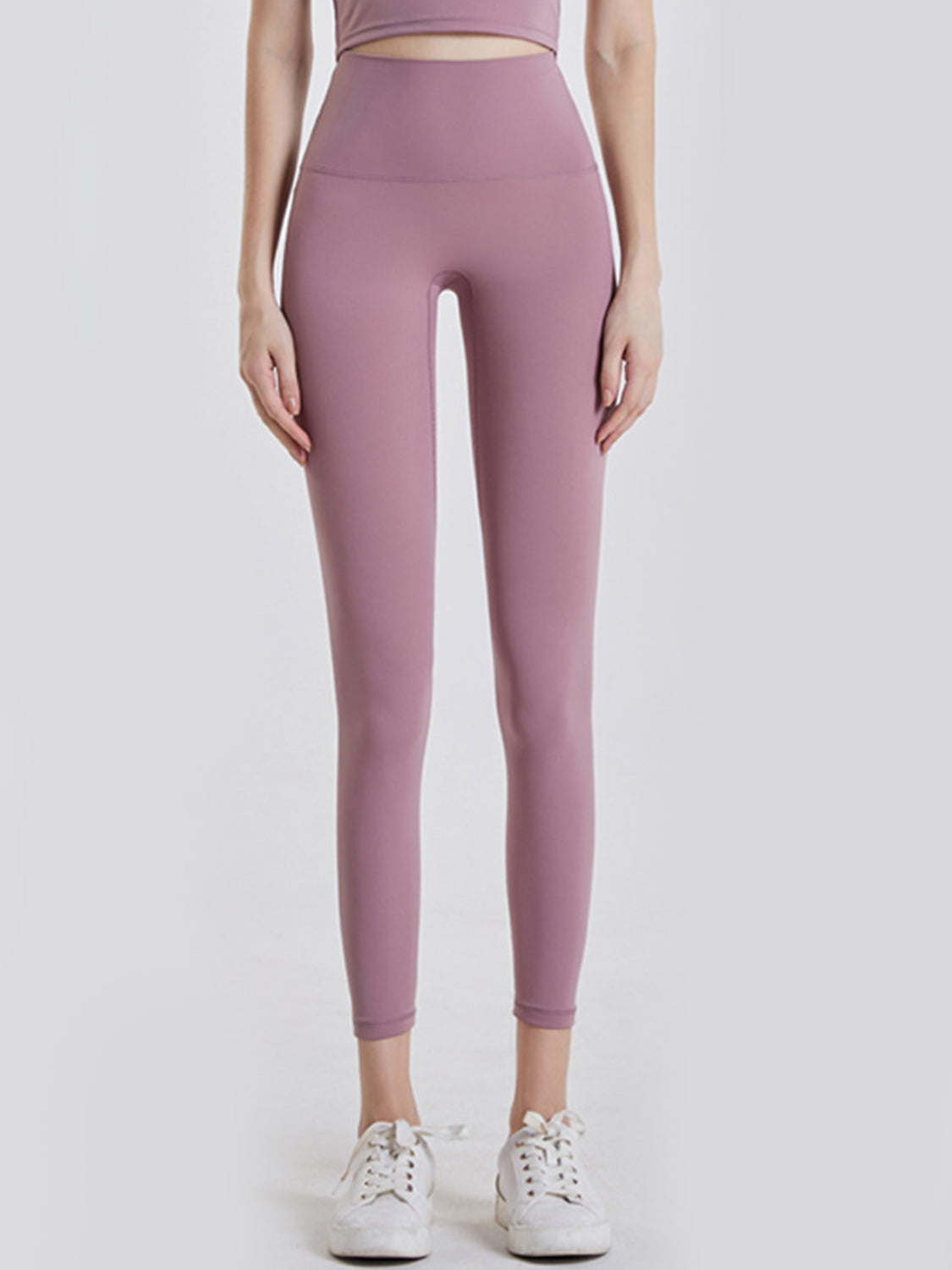 Ultra-Stretch Opaque Leggings - Comfy Nylon-Spandex Blend - cas7m