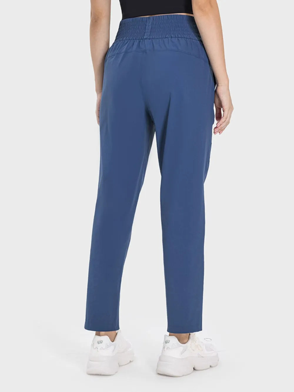Millennia Pocketed High Waist Active Pants - cas7m