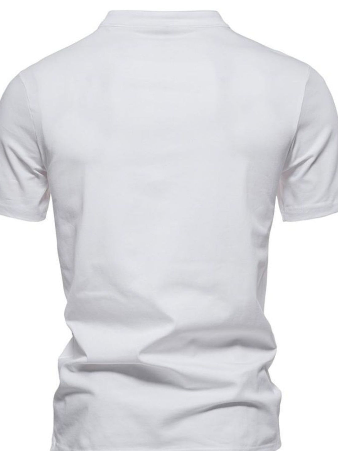 Men's Plus Size Casual Short Sleeve Slim Fit T-Shirt - cas7m