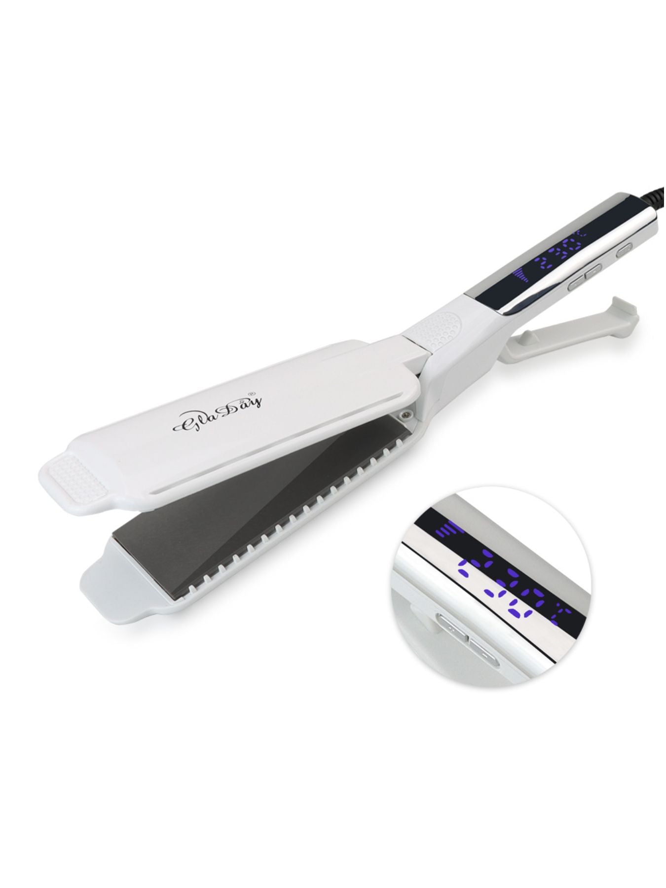 Pro Ceramic Tourmaline Hair Straightener - Salon Finish - cas7m
