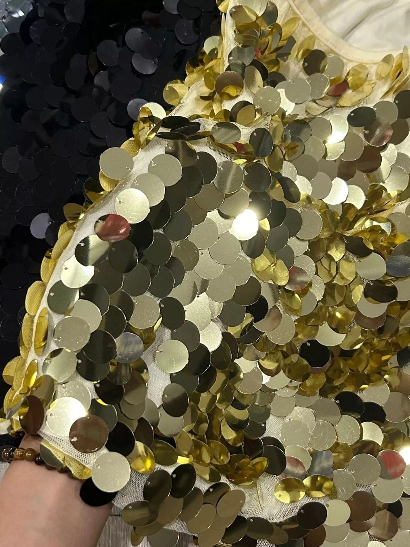 Sequin Mini Skirt - cas7m