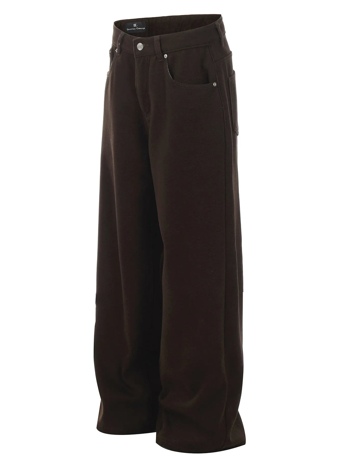 Men's Wide-Leg High-Rise Jeans - cas7m