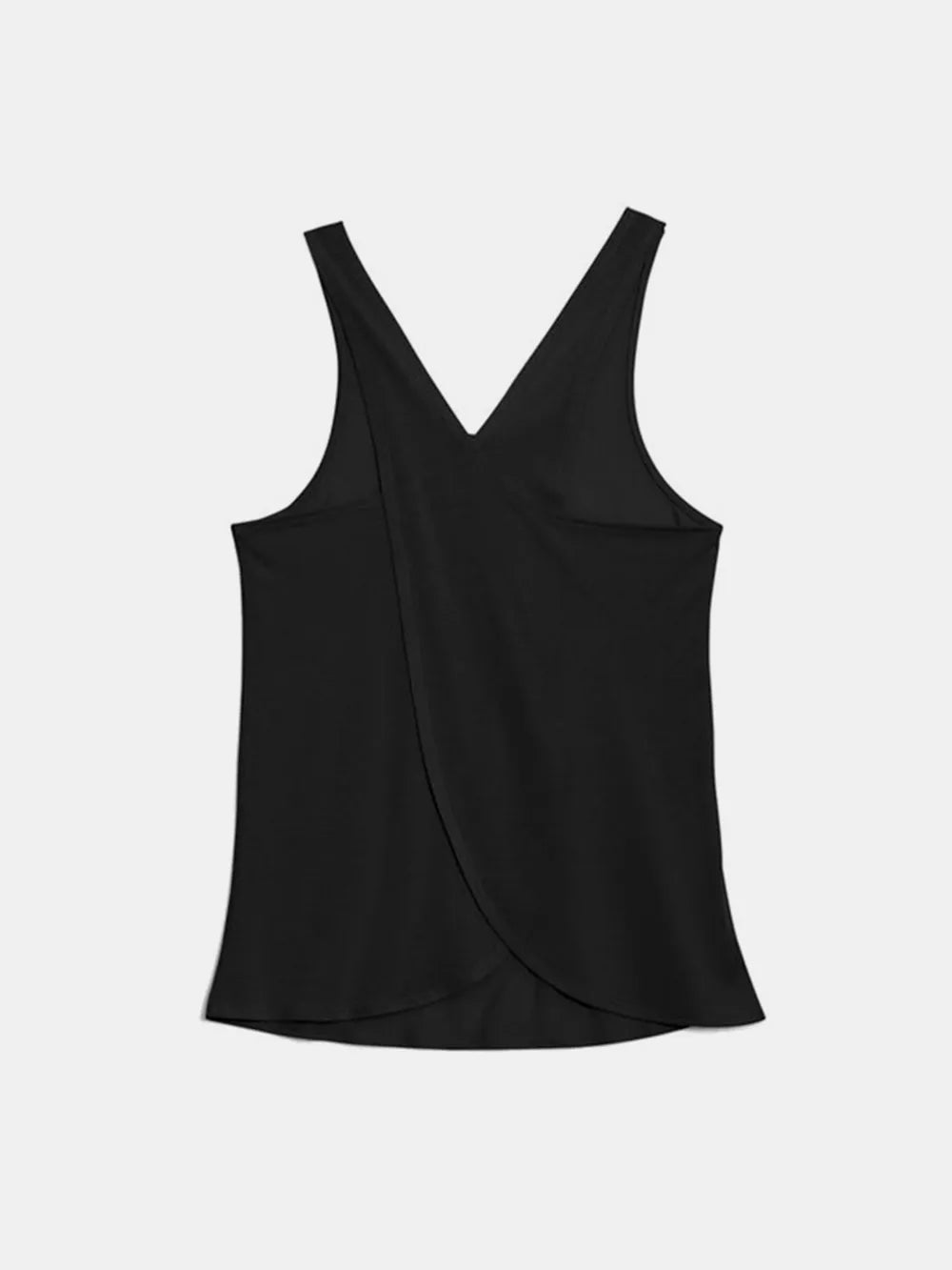 Crisscross Scoop Neck Active Tank - cas7m